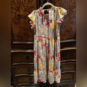 Pinch dress floral size Large